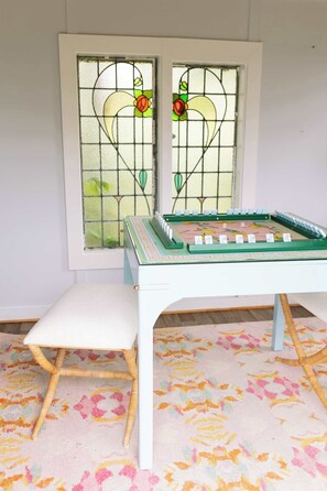 Games room - Little Nantucket | Charming Studio Cottage Near RT (Fayetteville)