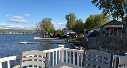 Serene waterfront 3-bedroom house with AC in charming Geneseo on Conesus Lake!