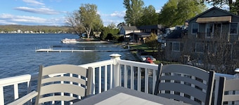 Serene waterfront 3-bedroom house with AC in charming Geneseo on Conesus Lake!