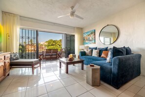 Living area - Vista Mar Amapas - Tranquility Near Los Muertos Beach and Romantic Zone (Puerto Vallarta)