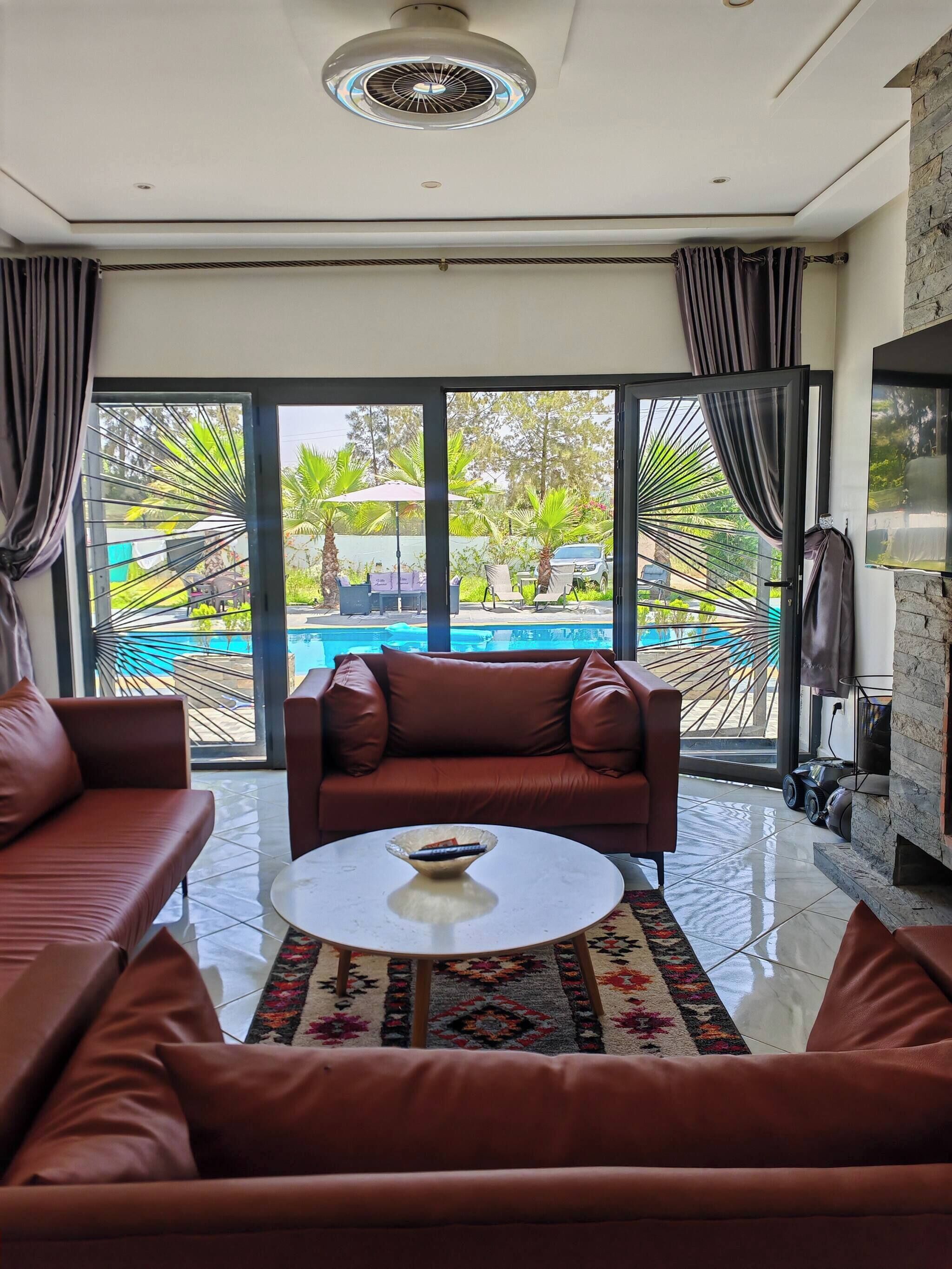Villa, 3 Bedrooms, Accessible, Private Pool | Ruang tamu