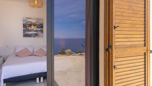 1 bedroom, WiFi, bed sheets - Casa A Vista- Appartement cosy avec terrasse vue mer à Sisco (Sisco)