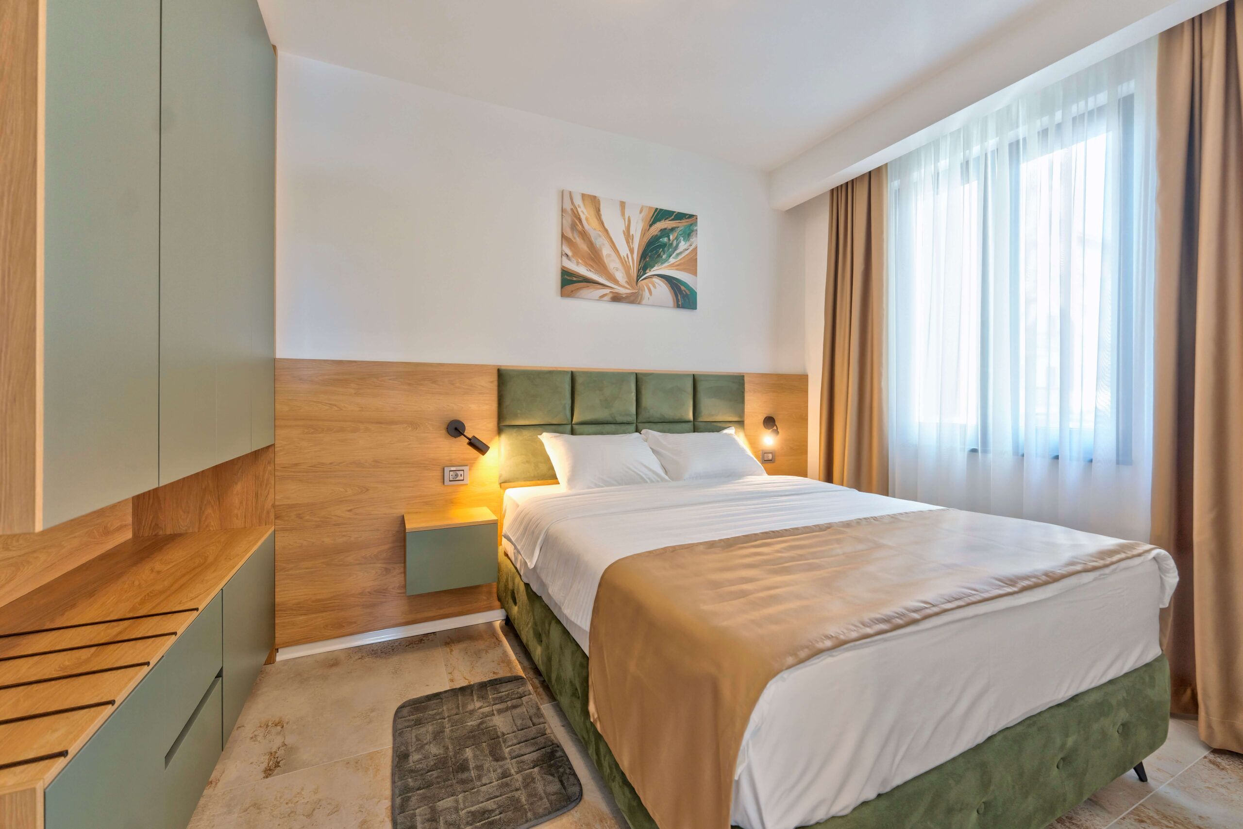 In-room safe, desk, blackout curtains, soundproofing