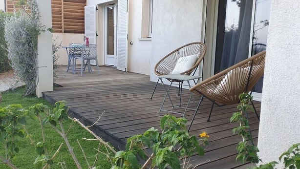 Terrace/patio - Résidence MINA 4*-appartement T2 vue mer (Zonza)