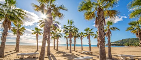 Beach nearby