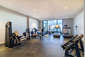 Fitness facility -  SKHomes, modern apartment with city views (Nairobi)