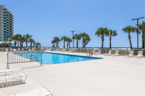 Indoor pool, a heated pool
