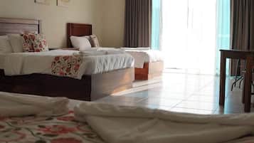 In-room safe, laptop workspace, blackout drapes, free WiFi