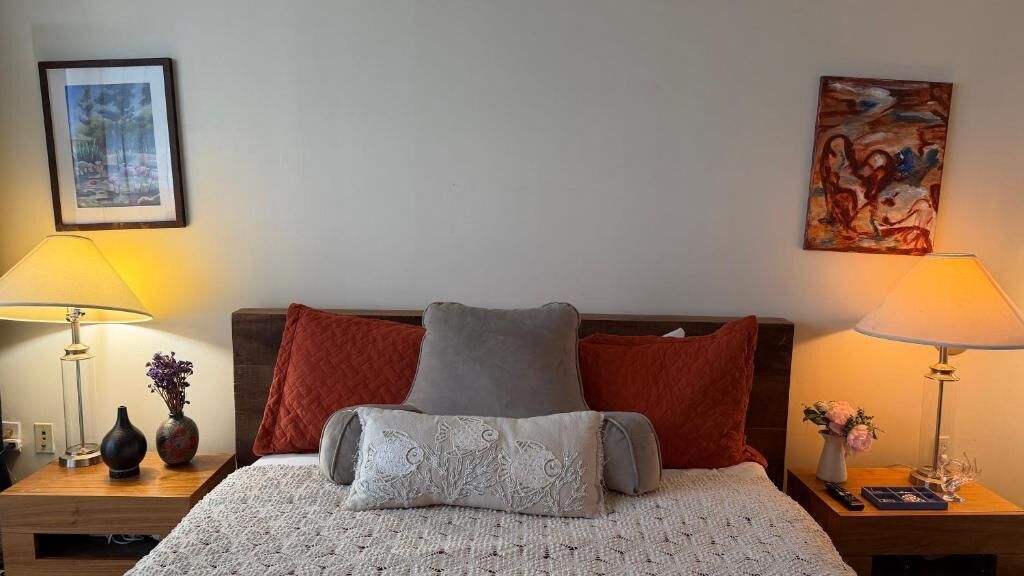 Appartement, balcon, vue ville | Rideaux occultants, fer et planche à repasser, Wi-Fi gratuit
