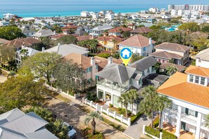 A residential area with a house marked by a blue location pin. - Casa Del Mare Caribe (Miramar Beach)