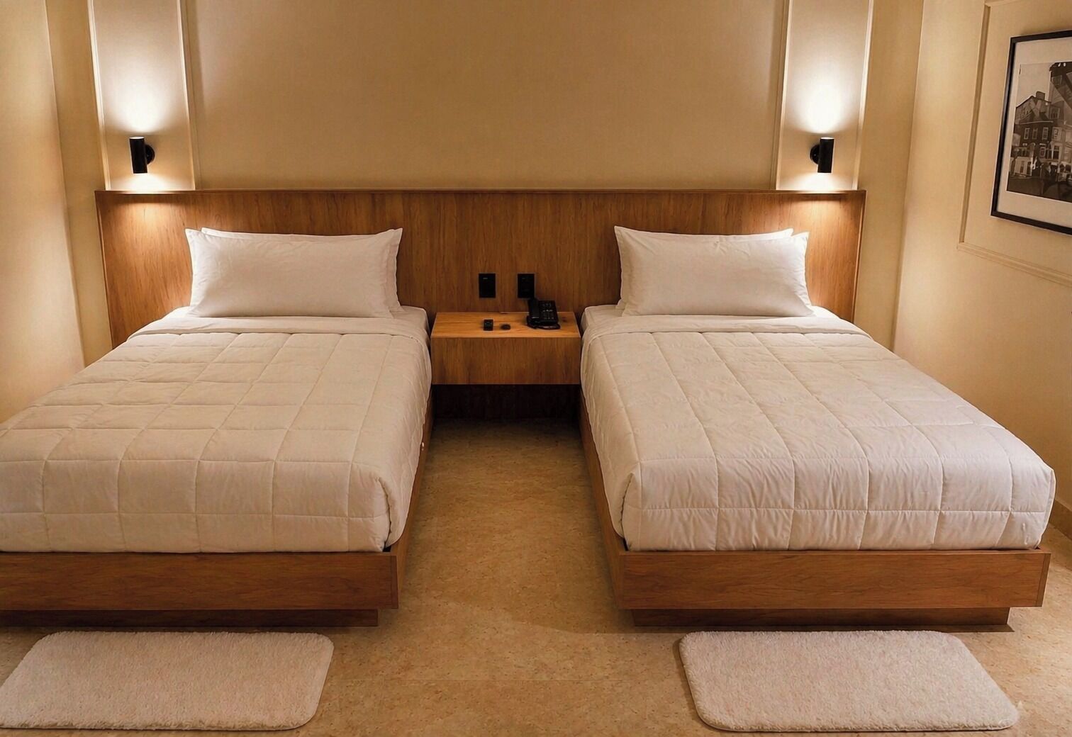Select Comfort beds, in-room safe, desk, laptop workspace