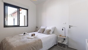 1 室のベッドルーム、アイロン / アイロン台、WiFi、ベッドシーツ