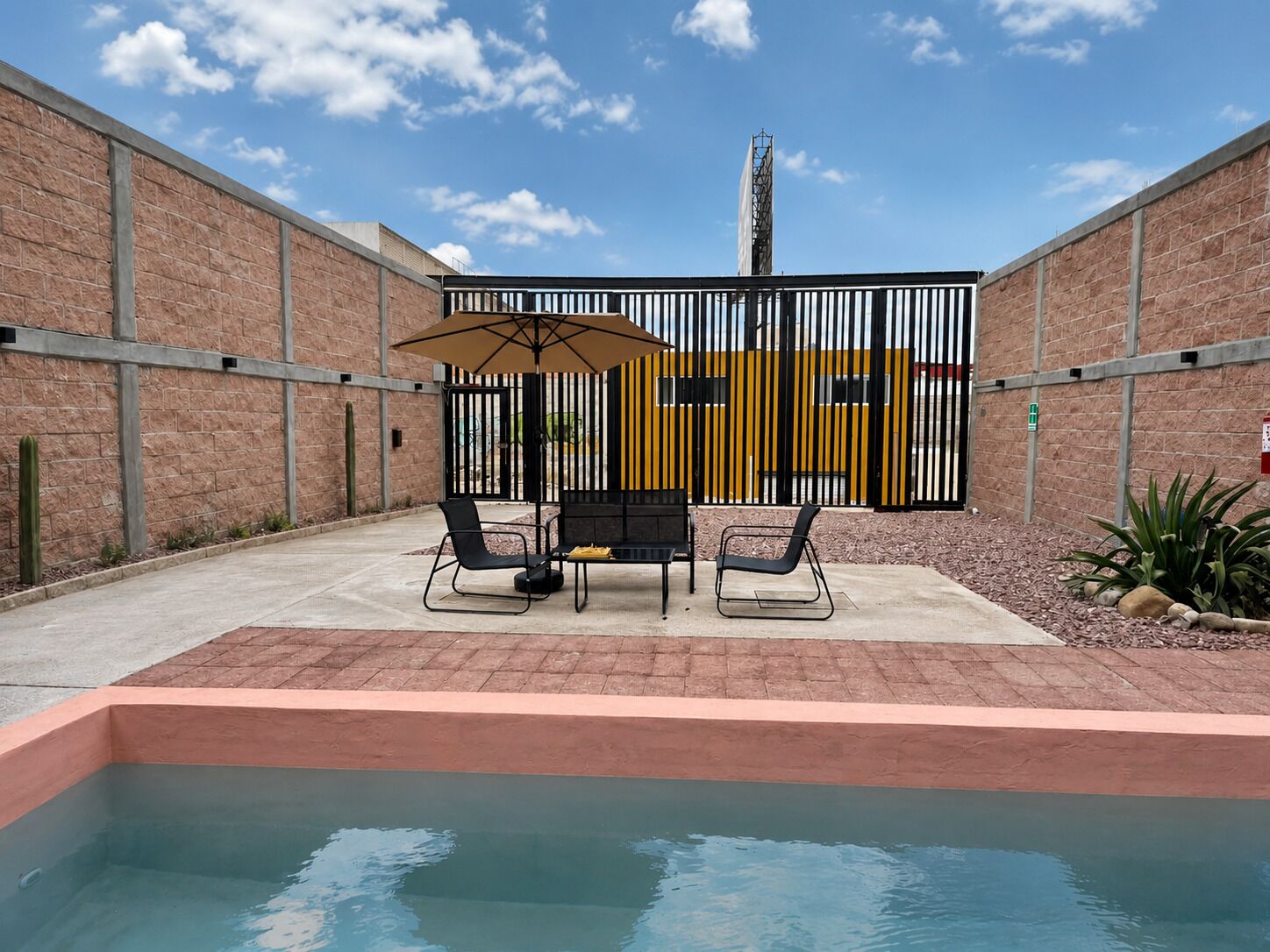 Seasonal outdoor pool