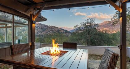 Sequoia Magic Views - 3BD + Hot Tub + Fireplace