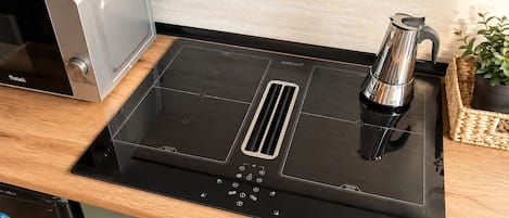 Lägenhet Classic - balkong - utsikt mot staden | Eget kök