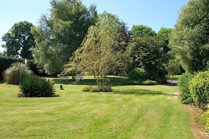 Blick von der Unterkunft