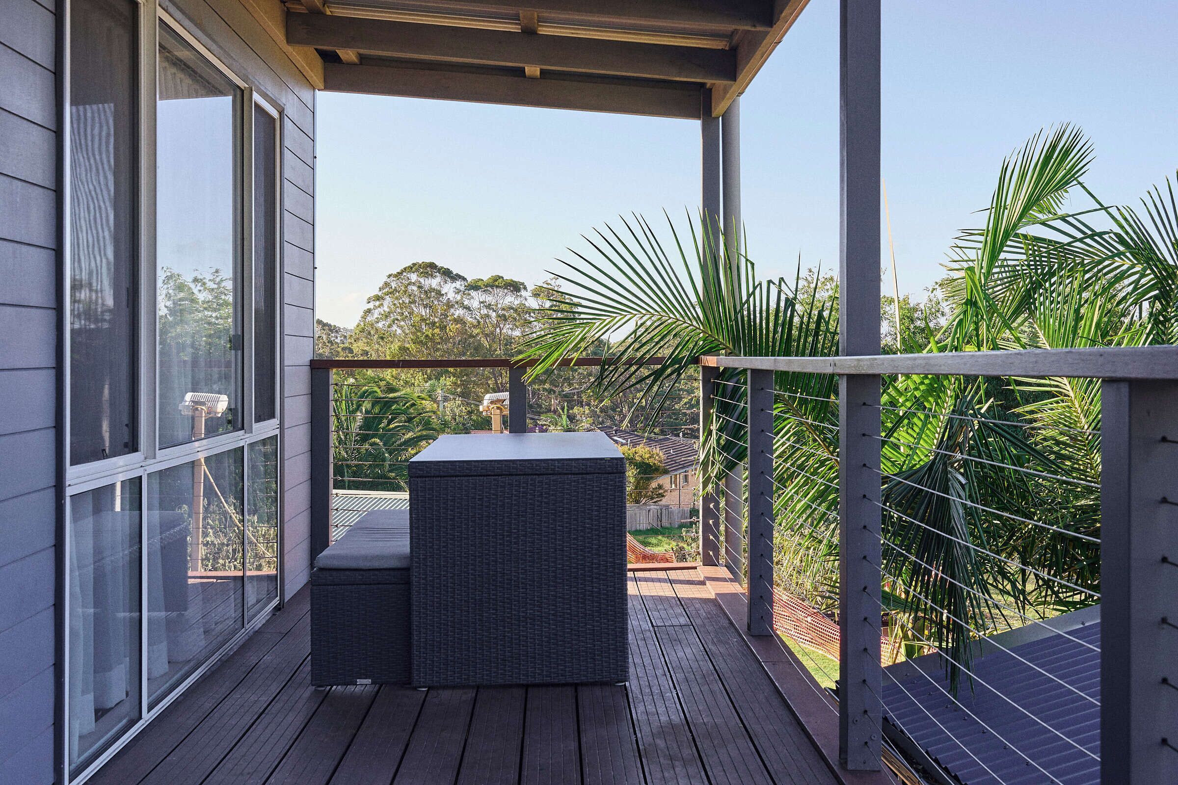 Comfort-Haus, 3 Schlafzimmer, Küche, eingeschränkter Meerblick | Terrasse/Patio