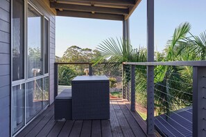 Comfort House, 3 Bedrooms, Kitchen, Partial Ocean View | Terrace/patio - The Mook (Mollymook)