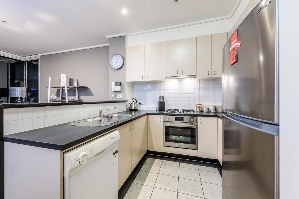 Apartamento Deluxe, balcón, vistas a la ciudad | Cocina privada