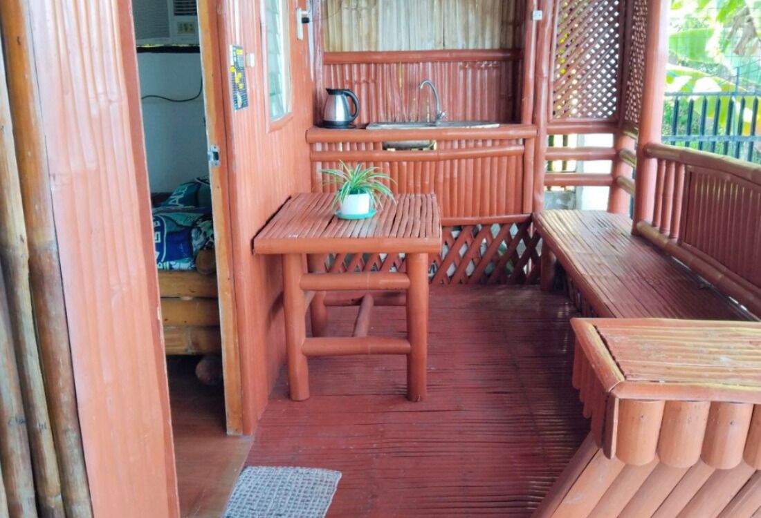 Comfort Room, Private Bathroom, Sea View | Outdoor dining