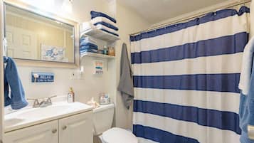 Towels, soap, toilet paper