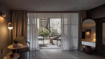 Grand Suite, Garden View, Garden Area | Terrace/patio