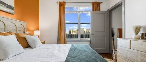 Desk, iron/ironing board, free WiFi, bed sheets