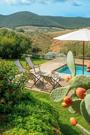 Pool - Villa with views of Maremma Park (Magliano in Toscana)