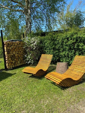Property grounds - Romantic island cottage in cosy style near beach (Maribo)
