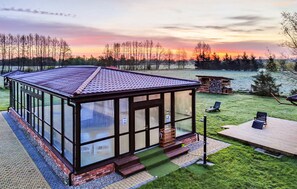 Terrace/patio - Awesome home in Darlowo with sauna (Darlowo)