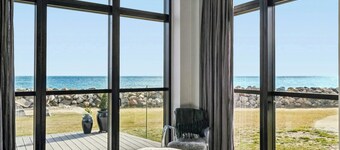 Moderna casa al mare con vista sul mare a Bjørnsknude