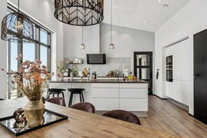 Dining - Modern beach house with sea views at Bjørnsknude (Juelsminde)