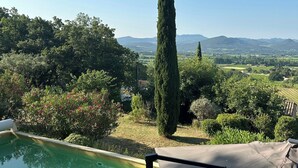 Pool - Provençal house with pool and Mont Ventoux views (VILLEDIEU)