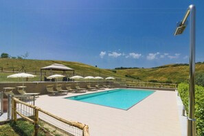 Pool - Lovely apartment with pool in Chianti (Montaione)