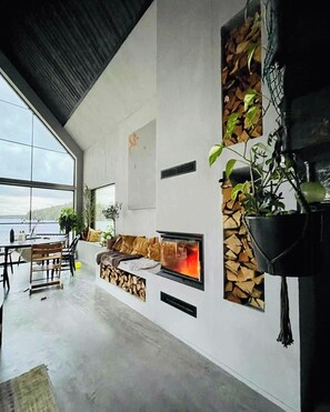 Interior - Private cabin by the lake with private pier (Lerum)