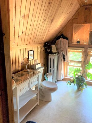 Bathroom - Charming Bluff Country Getaway Near Root River Trail & Downtown Lanesboro (Lanesboro)