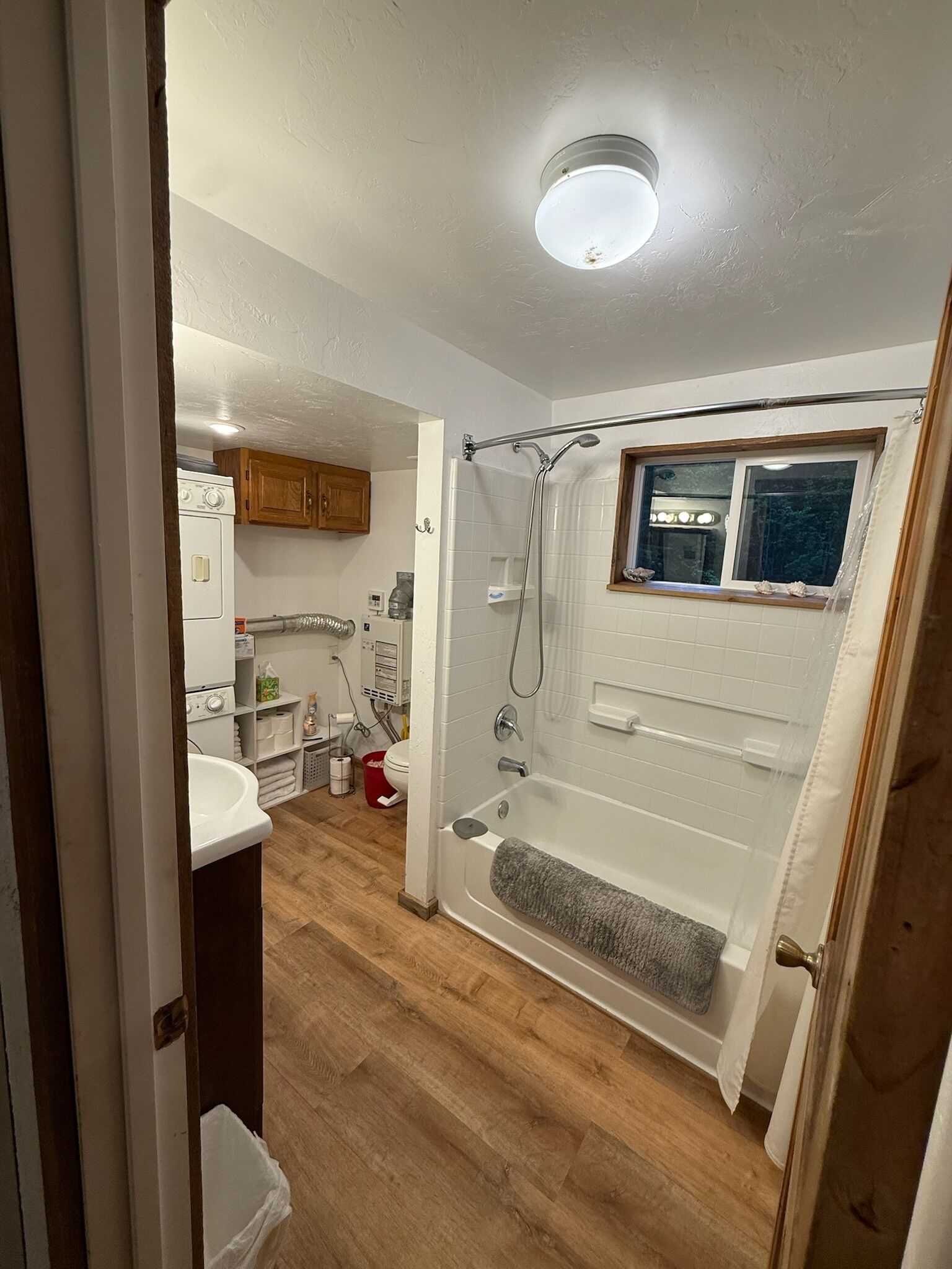 Towels, soap, toilet paper