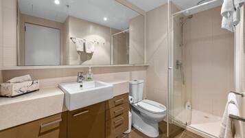 Classic Apartment, Balcony | Bathroom