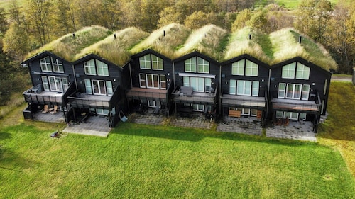 Apartment with ski-in by lit trail in Sirdal
