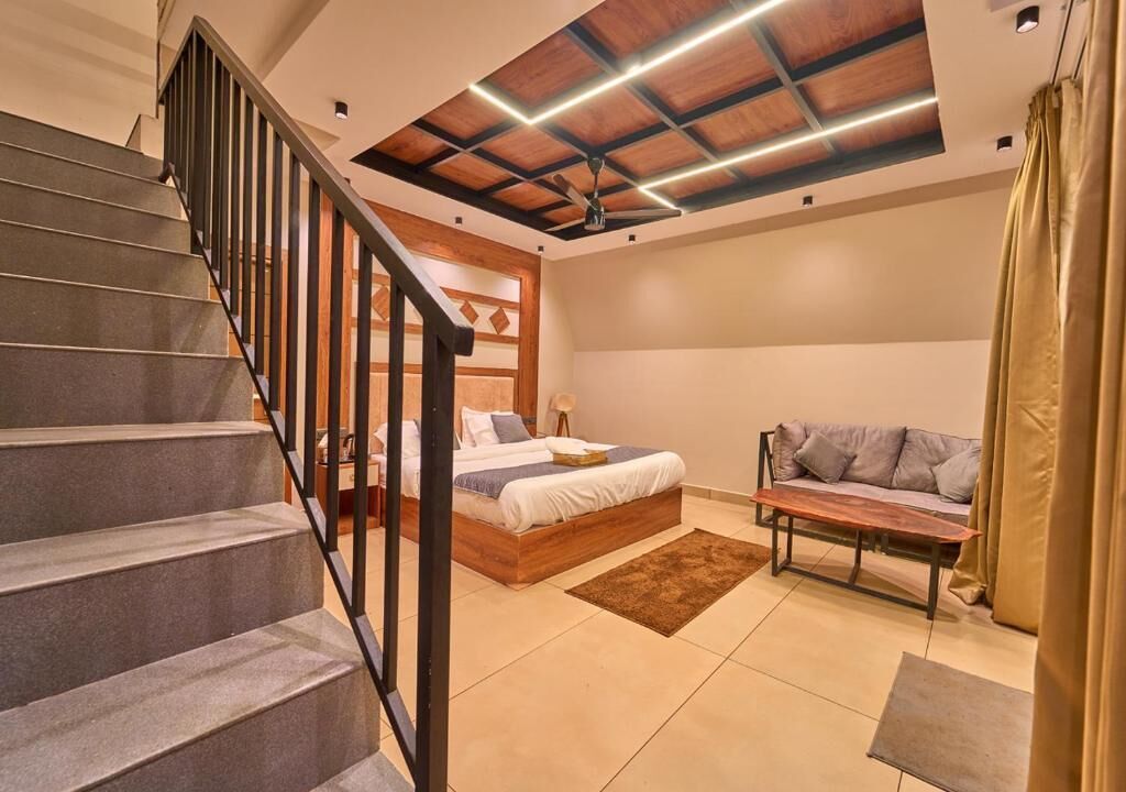 Doppelzimmer, Balkon, Gartenblick | Innenbereich
