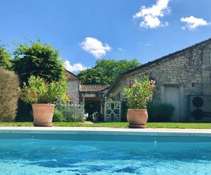 Pool - Stone manor house in Quercy (Belvèze)