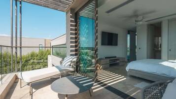 Apartment, Sea View | Iron/ironing board, free WiFi