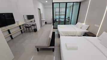Kamar Keluarga | Setrika/meja setrika dan Wi-Fi gratis