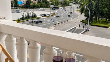 Comfort-lejlighed - balkon - parkudsigt | Udsigt fra balkon