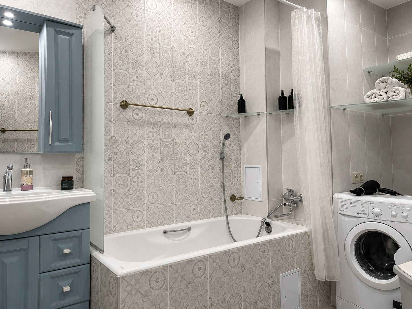 Comfort Apartment, Balcony, Park View | Bathroom