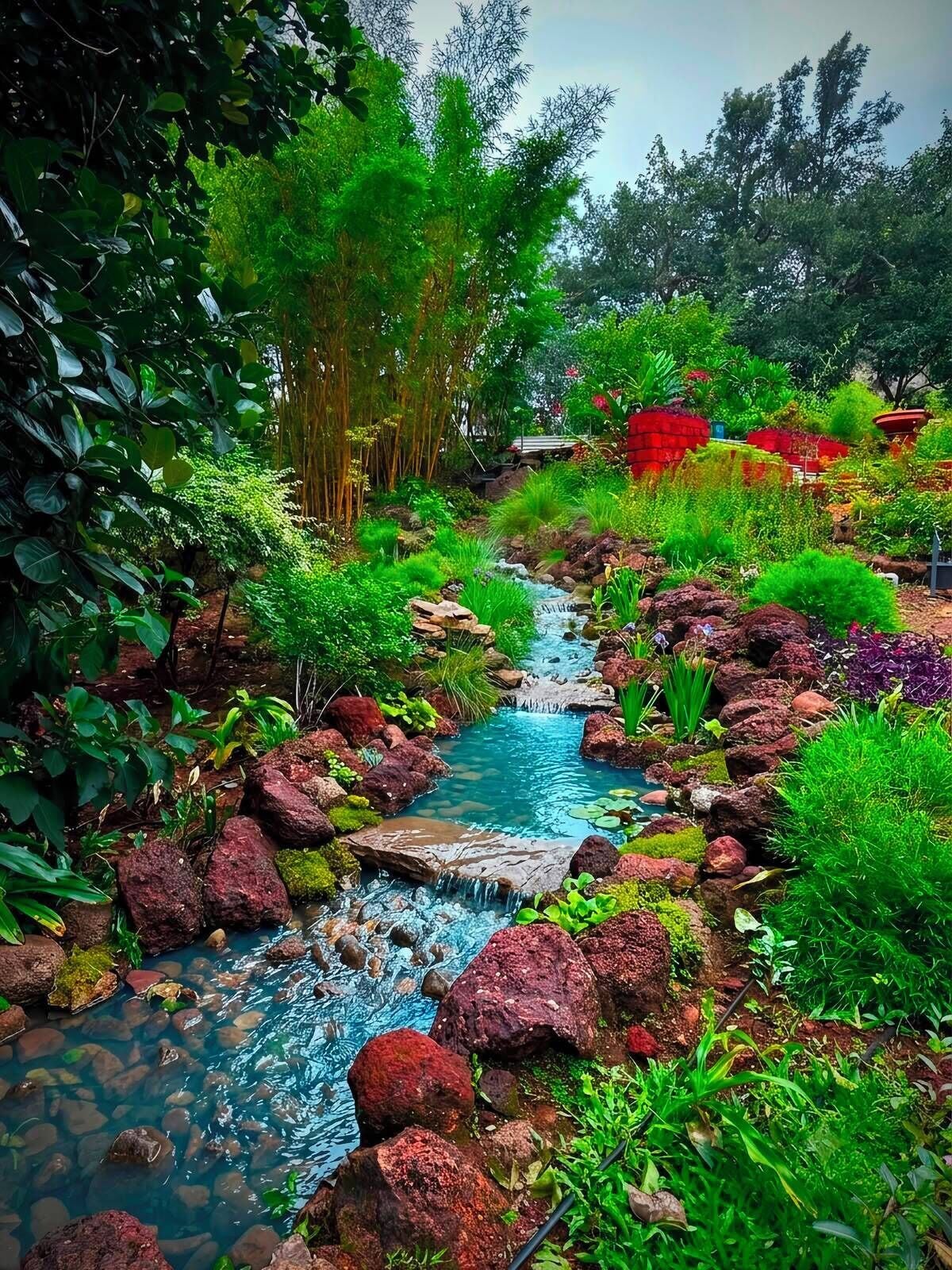 Vista al jardín