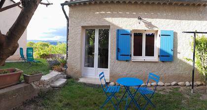 Studio indépendant (jardin, TV, wifi) 2/3 personnes