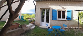 Studio avec jardin 2 personnes (2 grands lits)