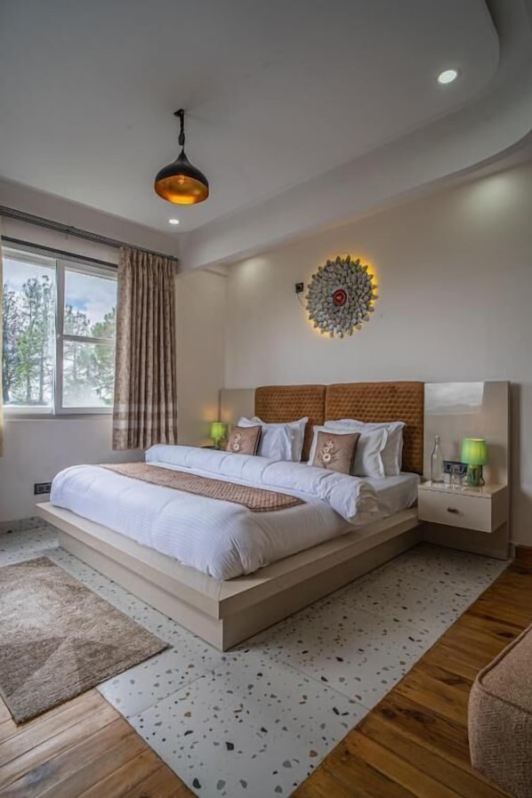 Superior Apartment, Mountain View | Iron/ironing board, free WiFi - Alaya Stays Trios Top Apartment (Mukteshwar)