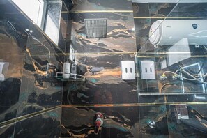 Superior-huoneisto, vuoristonäköala | Kylpyhuone